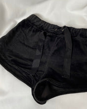 Load image into Gallery viewer, Midnight Velvet Shorts
